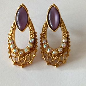 Vintage Earrings Downton Abbey Vibe